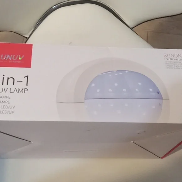 SUNUV White 2-in-1 LED/UV Lamp - Picture 4 of 4